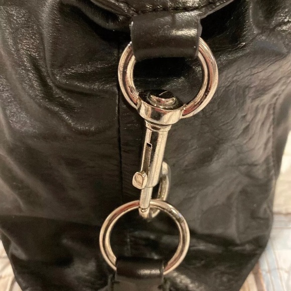 Club Monaco Leather Duffel Bag - Picture 5 of 11